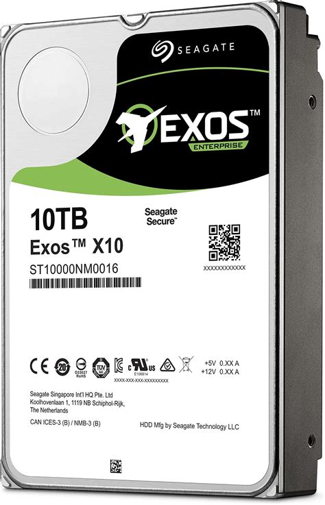 Seagate Exos 7e10 St10000nm017b 10 Tb Hard Drive Internal