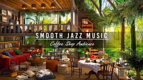 Jazz Relaxing Music For Study Work With Cozy Coffee Shop Ambience