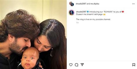 Shoaib Ibrahim and Dipika Kakkar introduce their son, Ruhaan to everyone