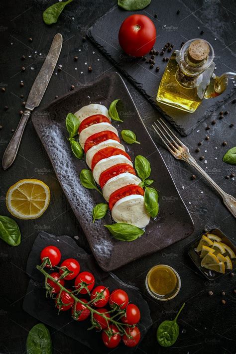 Caprese Salad Caprese Salad Caprese Food Photo