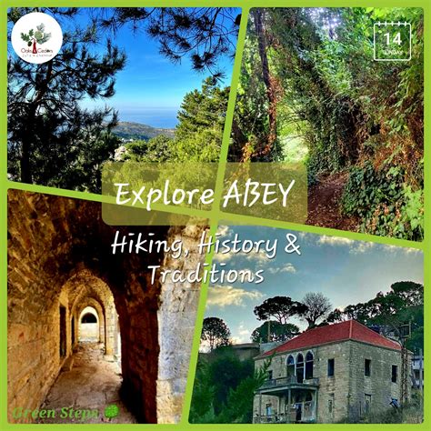 Explore ABEY: Hiking, History & Traditions with Green Steps - Lebanon