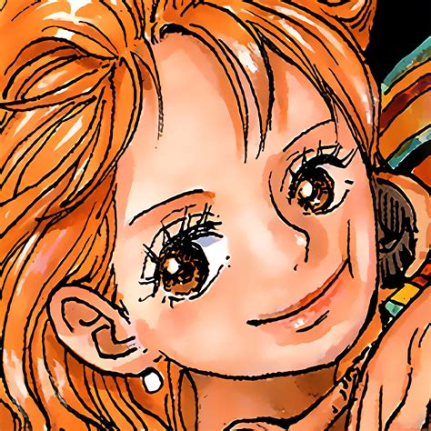 One Piece Nami Color Palette