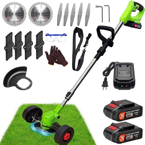 Cordless Weed Eater Battery Powered Weed Wacker 21V Electric Grass