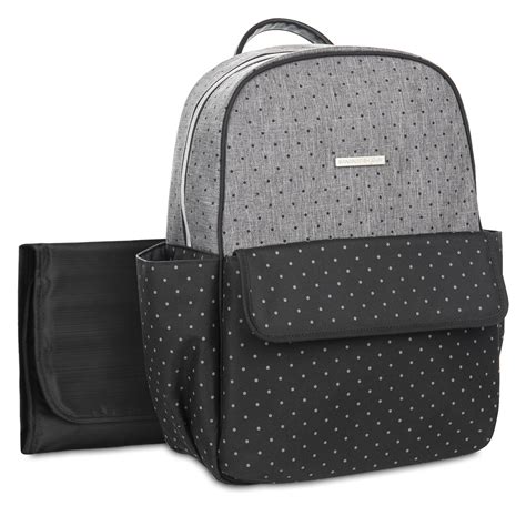 Bananafish Studio Dottie Diaper Backpack Black