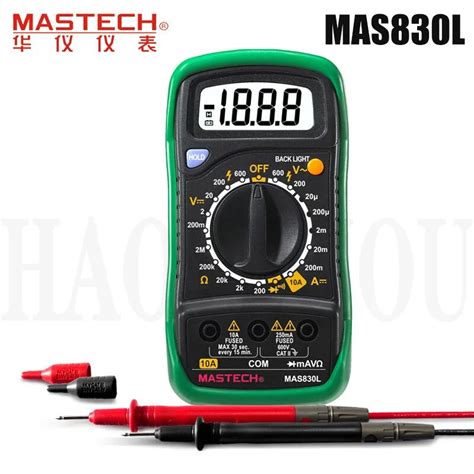 Mastech Mas L Pocket Size Digital Multimeters Meter With Resistance