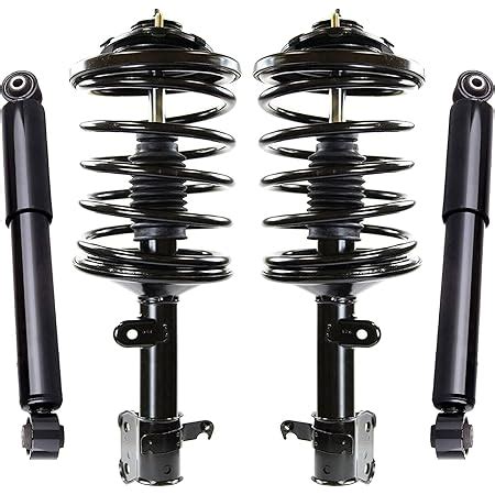 Amazon AutoShack CST454 KS248 Front Rear Complete Struts Coil