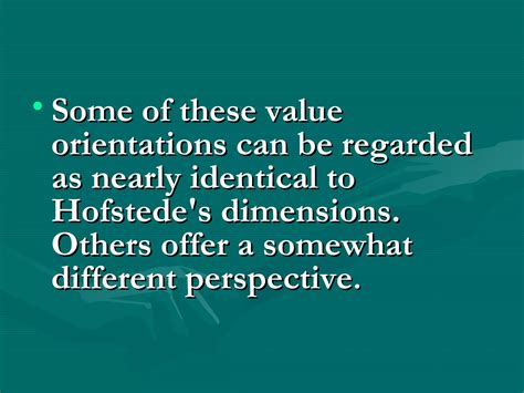Trompenaars Seven Dimensions Of Culture 3
