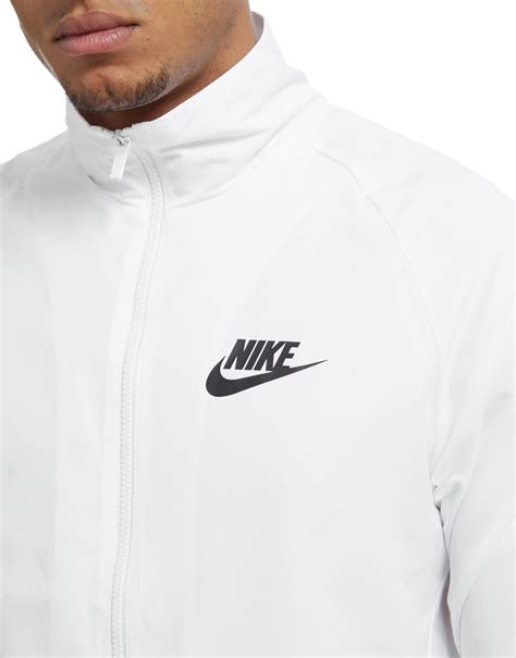 Nike Synthetic Season 2 Woven Tracksuit In Whiteblack White For Men