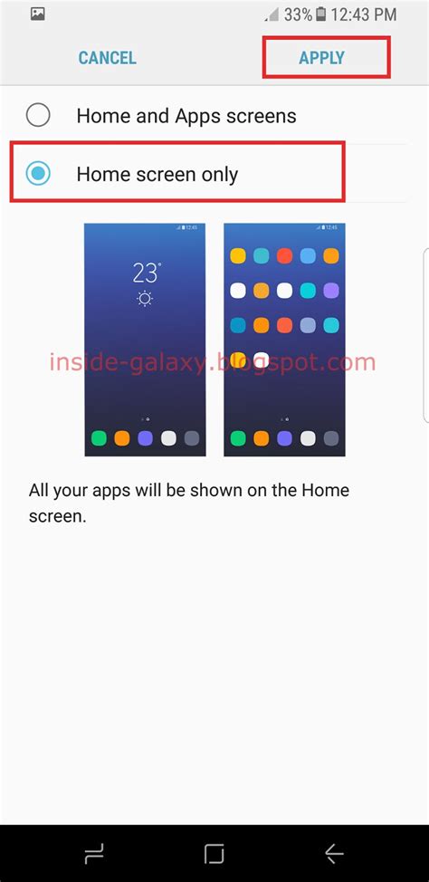 how to unlock home screen layout on samsung