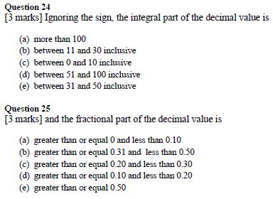 How to work out the decimal value of the pattern | Chegg.com