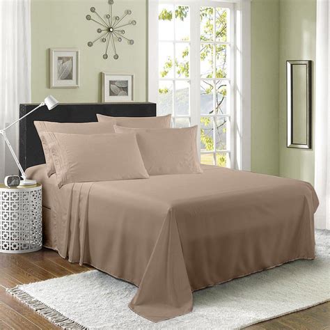 Comfylife Luxury 1800 Series Bamboo Derived Rayon Bed Sheet Set Deep