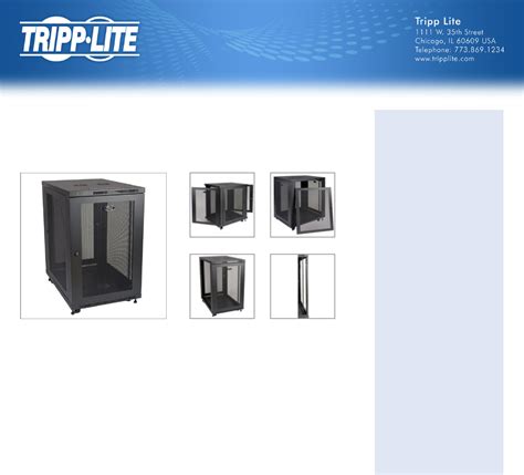 Tripp Lite U Rack Enclosure Server Cabinet Inch Cabinets Matttroy