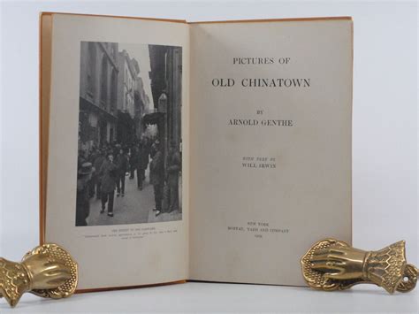 Pictures of Old Chinatown by Genthe, Arnold; Irwin, Will: Very Good