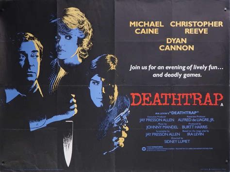 Deathtrap Original Movie Poster UK quad 40"x30" - Simon.Dwyer - a fast ...