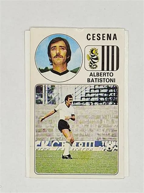 Figurina Calciatori Panini Batistoni Cesena N Ottima Da