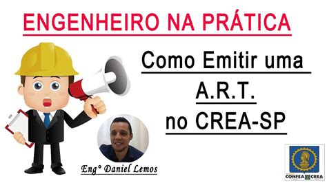 COMO EMITIR UMA ART NO CREA SP ATUALIZADO PASSO A PASSO YouTube