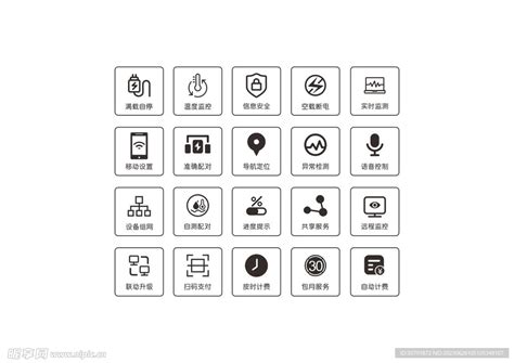 矢量智能充电充电桩系统应用图标设计图网页小图标标志图标设计图库昵图网