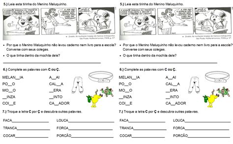 Atividade Portugues C Ou Pedagogia