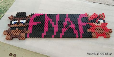 Fnaf S Sign Pixel Beads Hama Beads Perler Beads