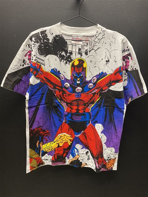 Marvel Comics Magneto All Over Print T-Shirt | Grailed