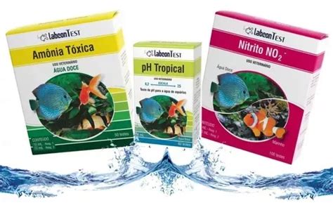 Kit Alcon Labcon Teste P Aqu Rio Am Nia Nitrito Ph Tropical Frete Gr Tis