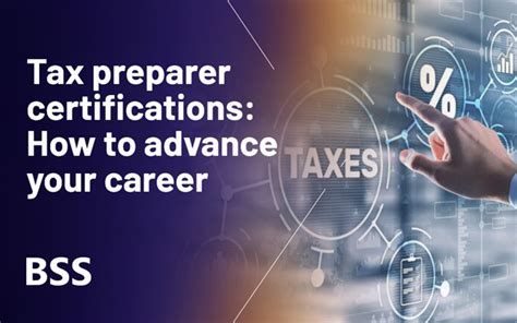 Tax Preparer Certifications How To Advance Your Career Business