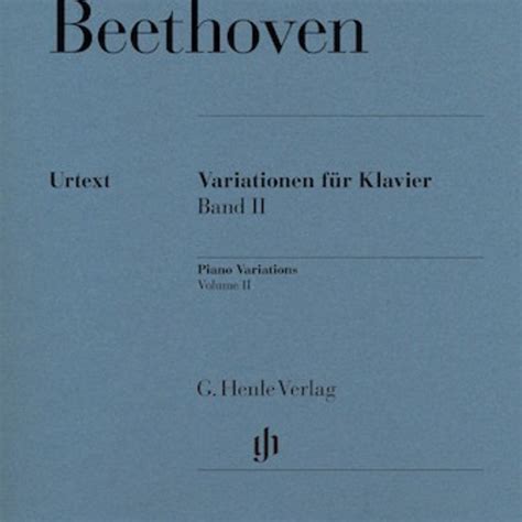 Beethoven Variations For Piano Pianoworks Inc