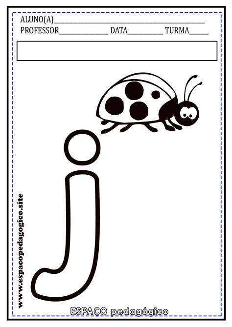 Letra J Educação Infantil - 9
