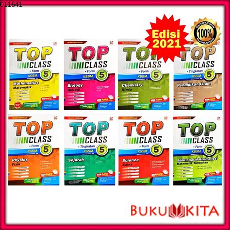 Buku Latihan Top Class KSSM Tingkatan 5 EDISI 2021 Mathematics