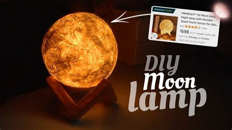 Recreating Most Viral Moon Lamp With Tissue Paper DIY Amazon Moon