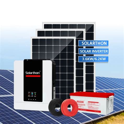 Solarthon Off Grid Hybrid Inverter Single Phase Kw Kw Kw Mppt