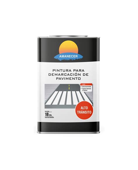 Pintura Para Pavimento Blanco 18 L