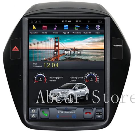 Tesla Style Android Car Dvd Player Gps Navigation For