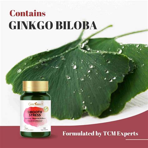 Smooth Stress by GinSen | Supplements for Irregular Period