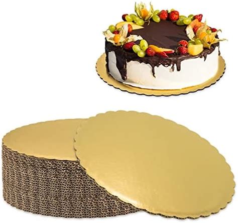 Pack Inches Round Cake Boards Cardboard Disposable Cake Pizza