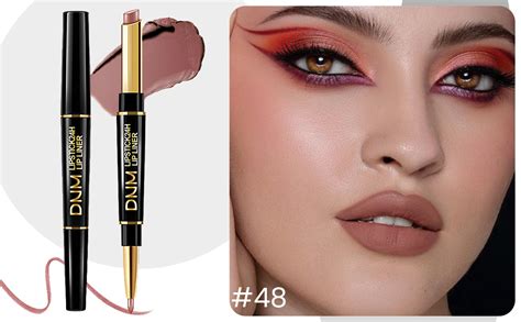 Amazon Evpct Pcs Nude Brown Velvet Matte Lip Liner And Lipstick