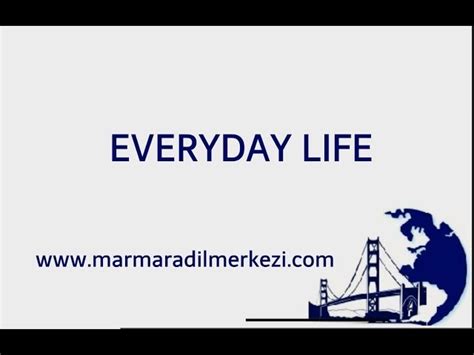 daily life everyday routines  english esl video lessons