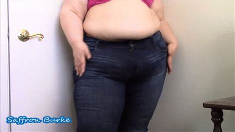 BBW Belly In Jeans MP Saffron Features Fetishes N Fapping Clips Sale