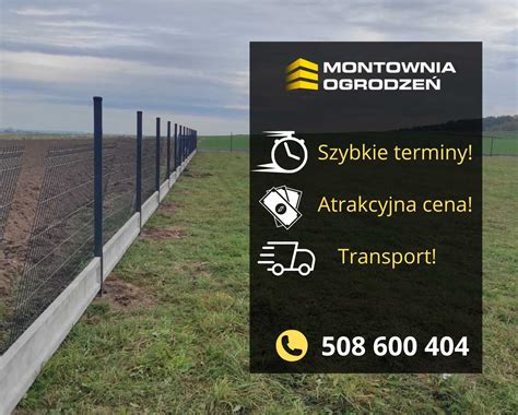 Ogrodzenie Panelowe 3d Transport Podmurówka Najtaniej Brama Furtka