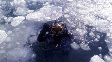 scuba diving  ice introduction  ice diving