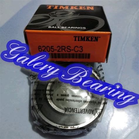 Jual BALL BEARING 6205 2RS C3 TIMKEN Di Lapak GALERY BEARING Bukalapak