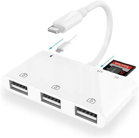 Anytrox Adapter Przejściówka Lightning 3x Usb Karty Sd Microsd 6w1 Iphone Sklep Opinie