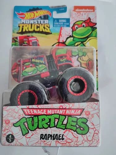 Hot Wheels Monster Trucks Tortugas Ninja Rafael Importado Cuotas sin interés