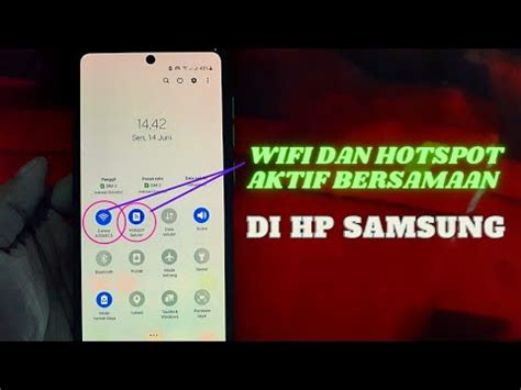 Cara Mengaktifkan Wifi Dan Hotspot Secara Bersamaan Di HP Samsung YouTube