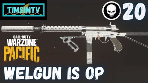 The New Welgun Is The Strongest Smg In Warzone Best Welgun Loadout