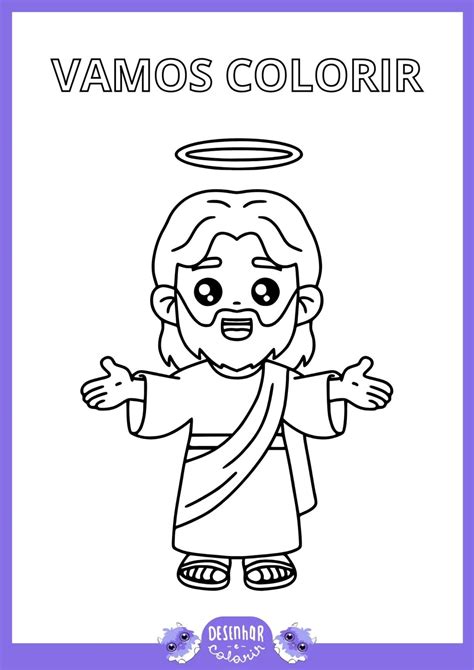 Desenho de Páscoa Cristã para Colorir