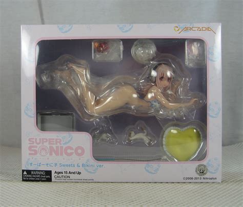 Arcadia Super Sonico Sonico Sweet And Bikini Figure NEW SEALED Sunshine Comics