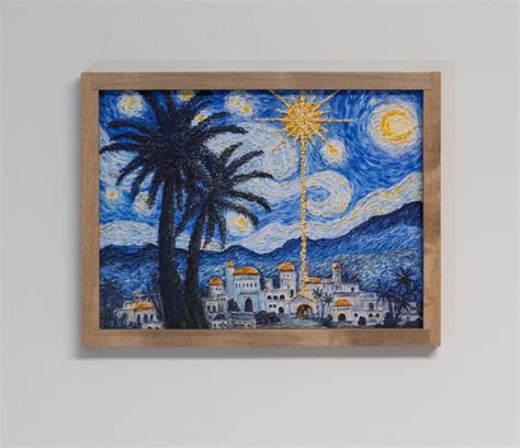 Starry Night of Bethlehem - Etsy