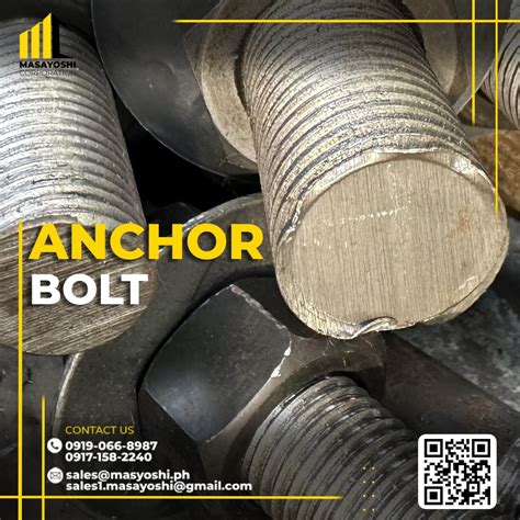 anchor bolt anchor bolt angle bar mm       baseplate