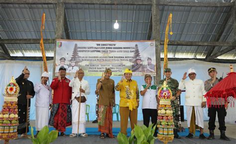 Nyepi Tahun Baru Saka 1945 Arinal Ajak Umat Hindu Jaga Keharmonisan